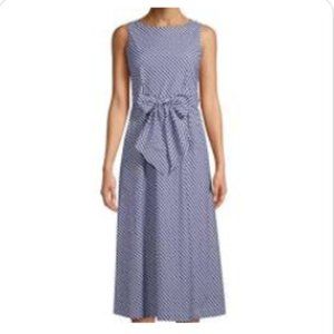 Anne Klein Cotton Gingham Dress